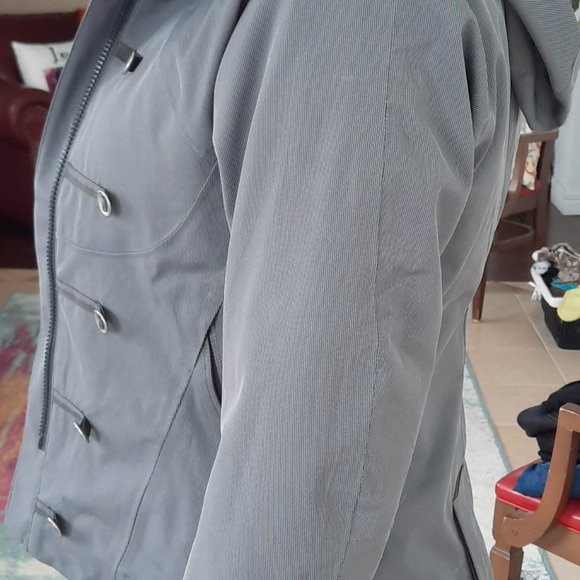 Grey Hooded Jacket XS - Picture 2 of 6